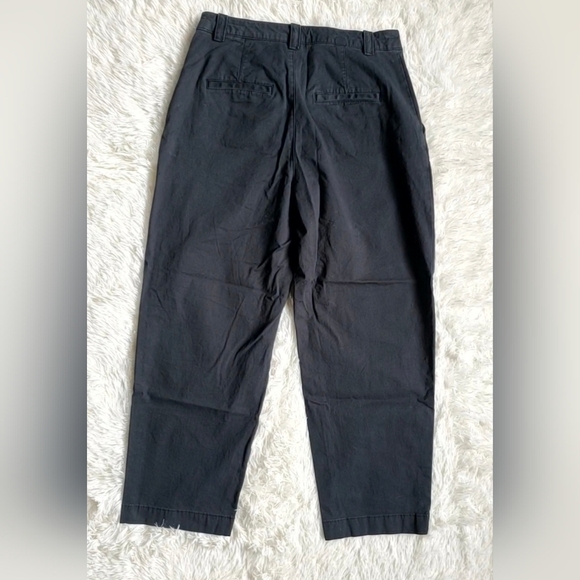 GAP 90's Straight Up Khakis with Washwell Size 6 Black Y2k Pants #815869 RT $70 - Picture 11 of 13